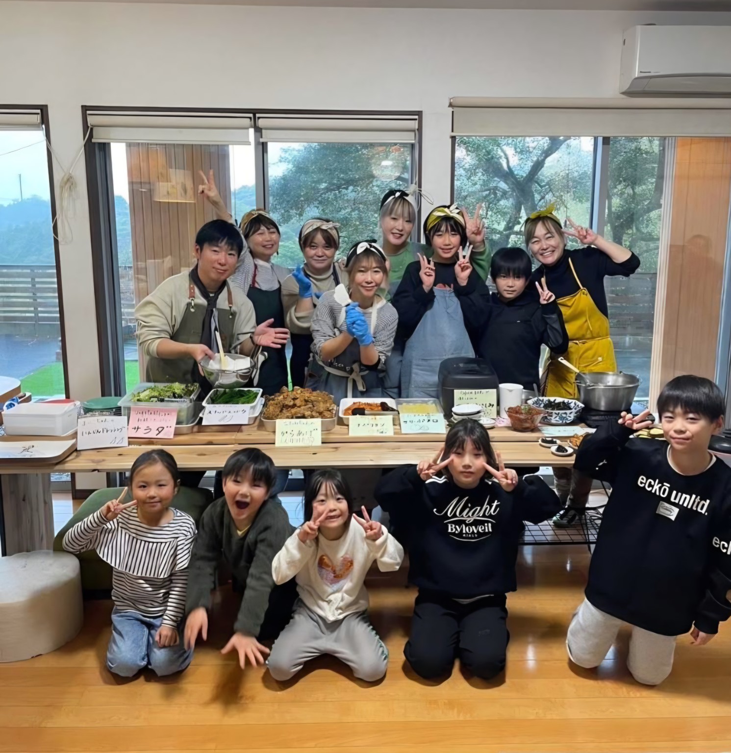 子ども食堂活動風景